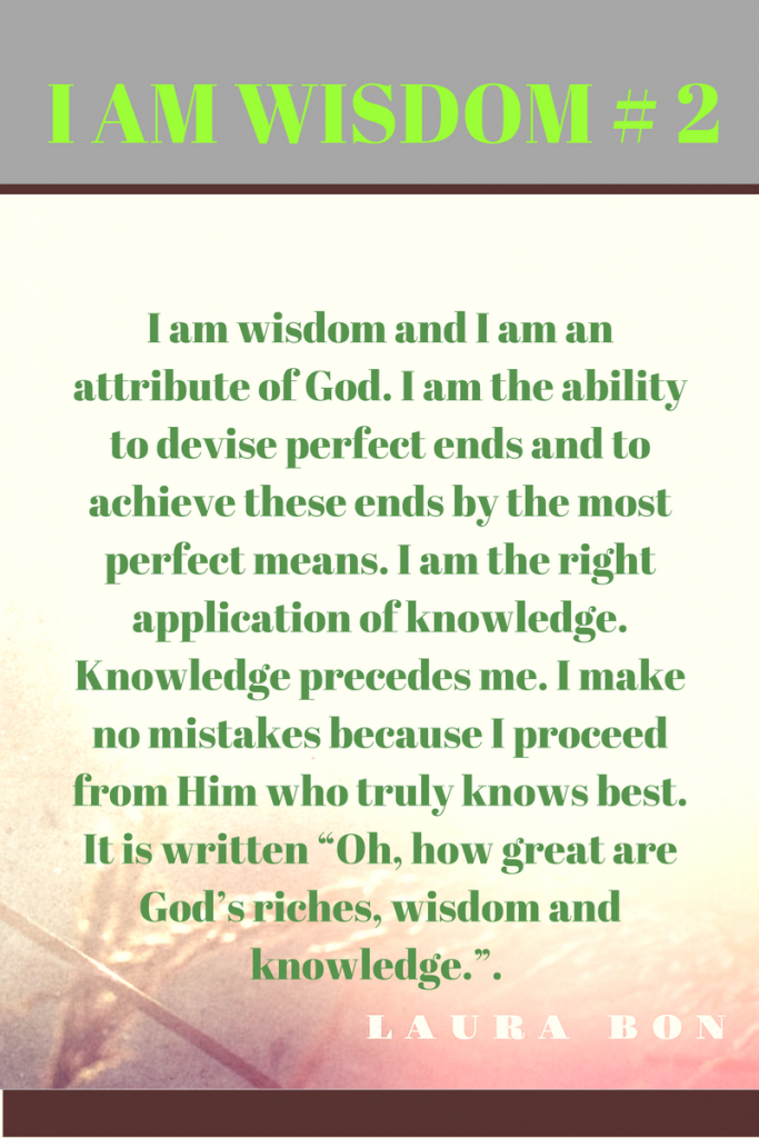 I Am Wisdom 2 – Laura Bon