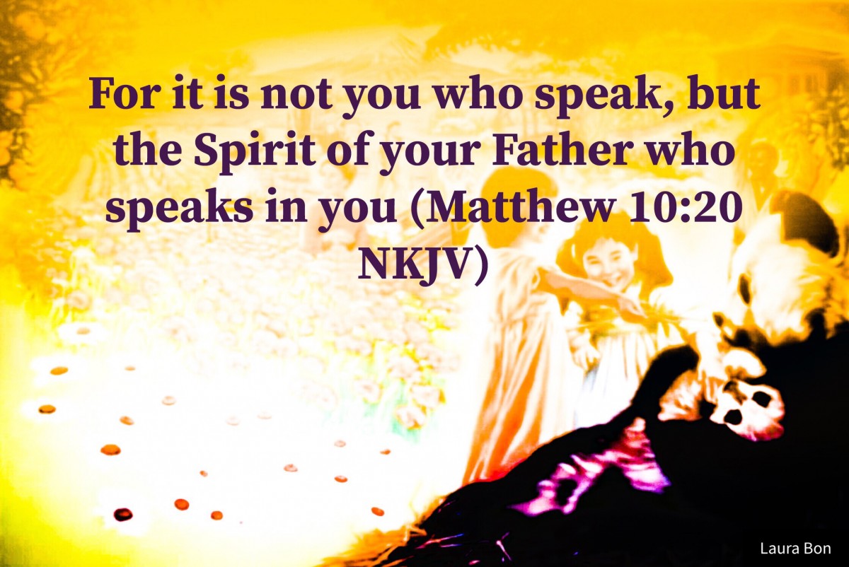 He Gives Us The Right Words