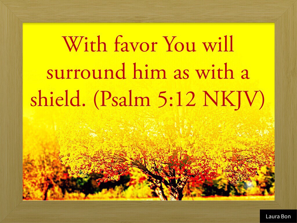 He Surrounds Us with His Favor