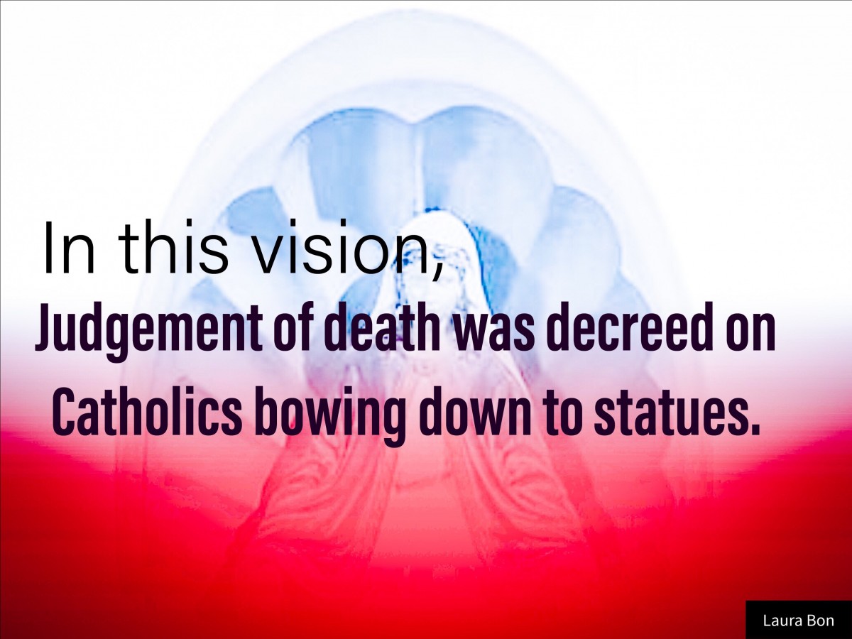 Judgement On Catholics Bowing Down To Statues