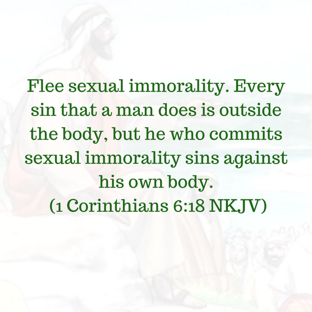 Flee Immorality