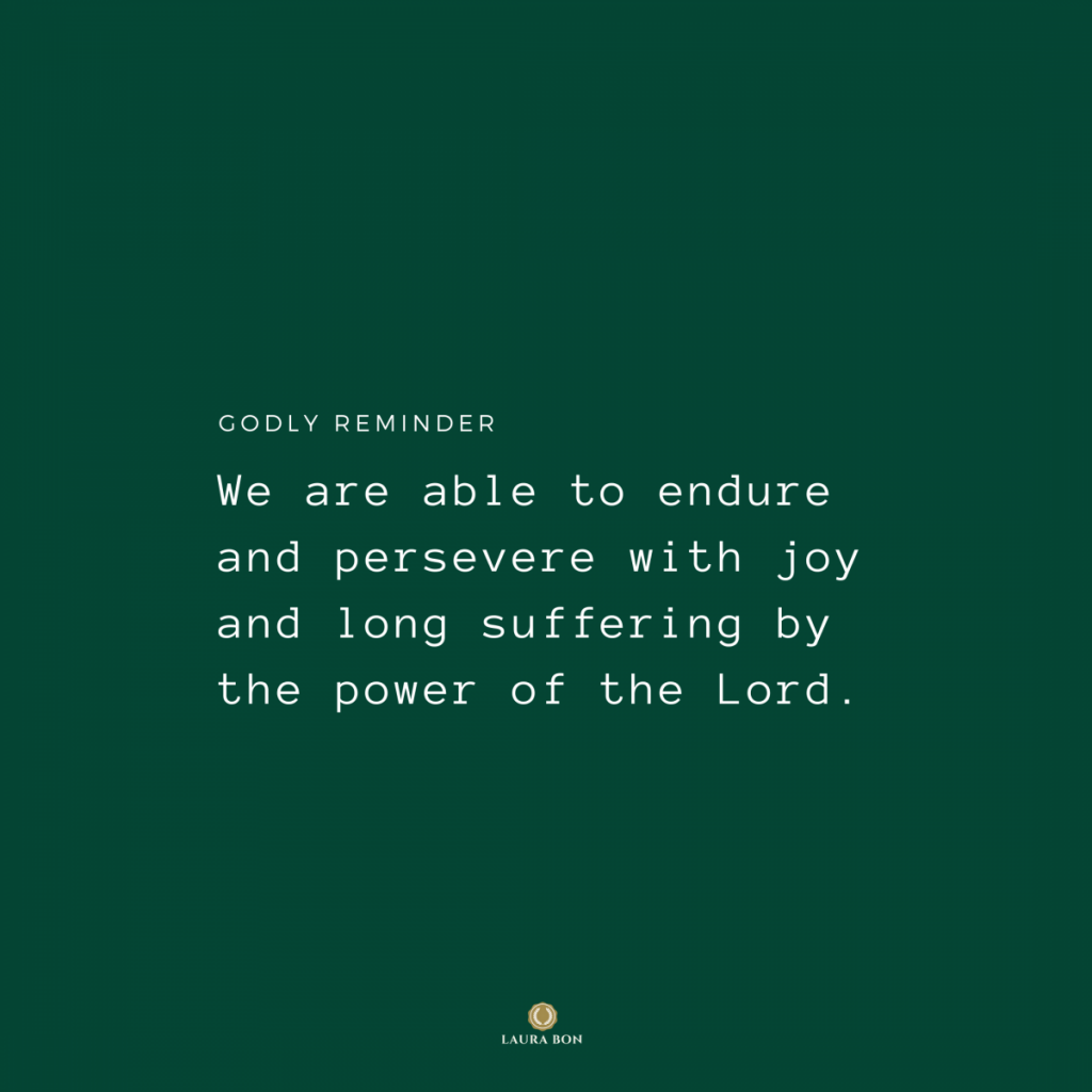 Patience and Great Endurance