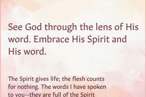 The Spirit And The Word