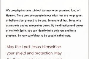 Some Are Not Pilgrims