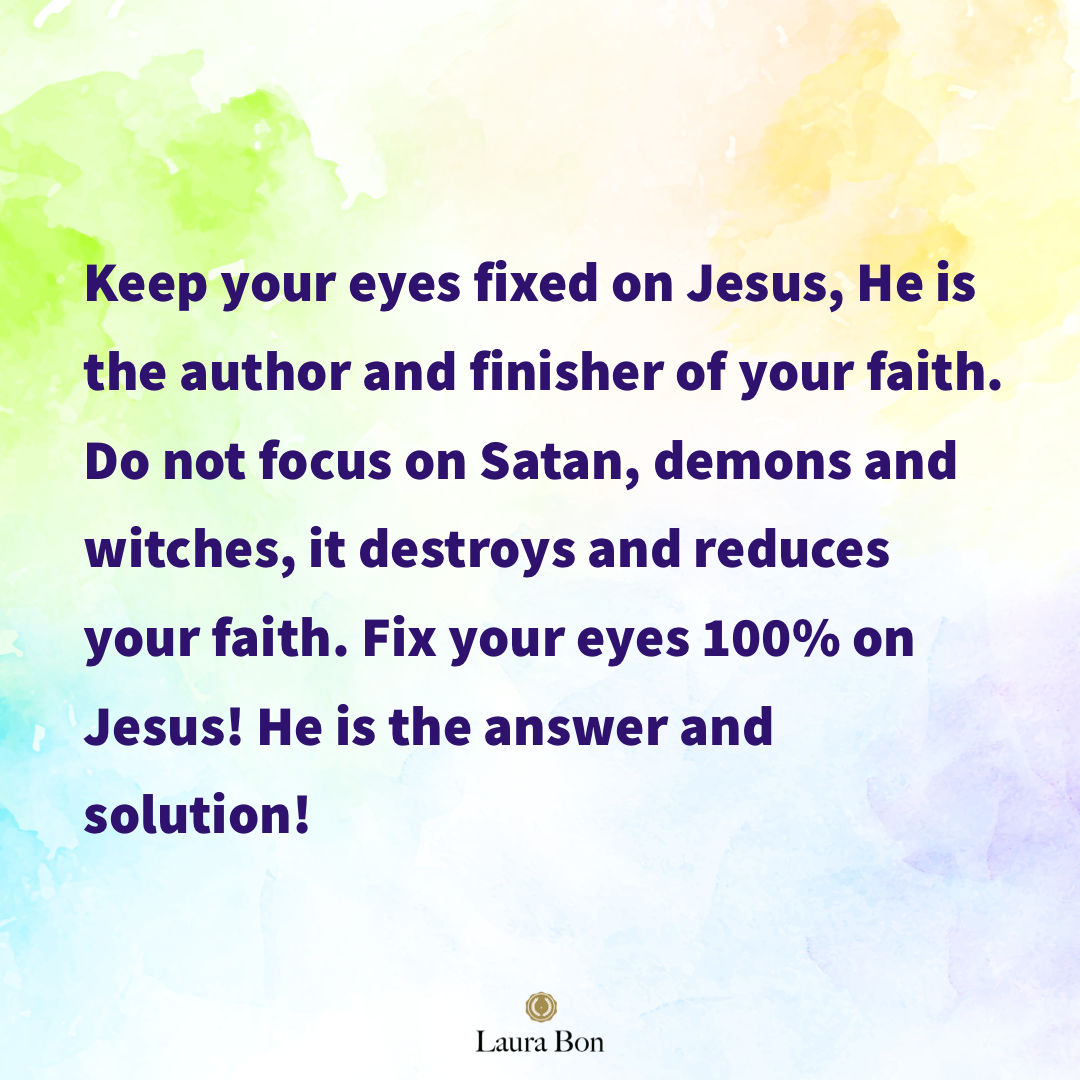 Fix Your Eyes On Jesus