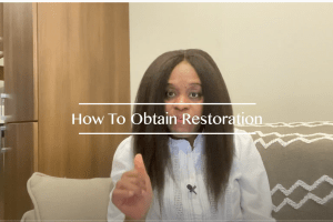 How To Obtain Restoration From God