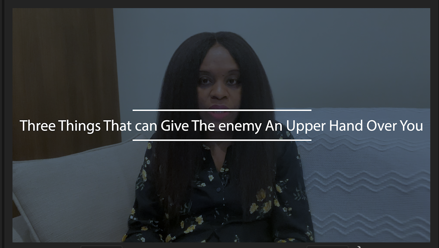 Three Things That Can Give The Enemy An Upper Hand Over You – Laura Bon
