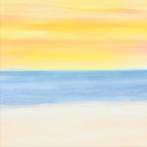 Yellow Sunset 20 inches by 20 inches Yellow Sunset 20 inches by 20 inches