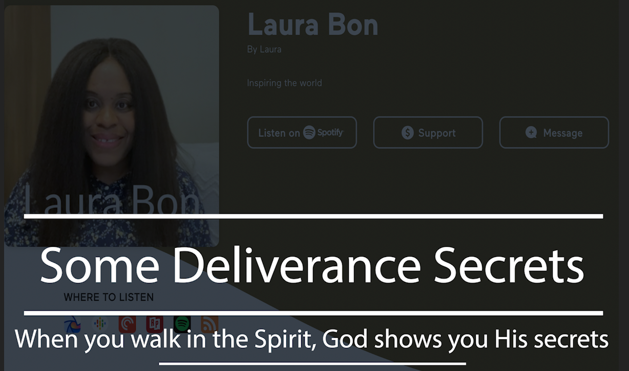 Some Deliverance Secrets – When You Walk in the Spirit, God Shows You ...