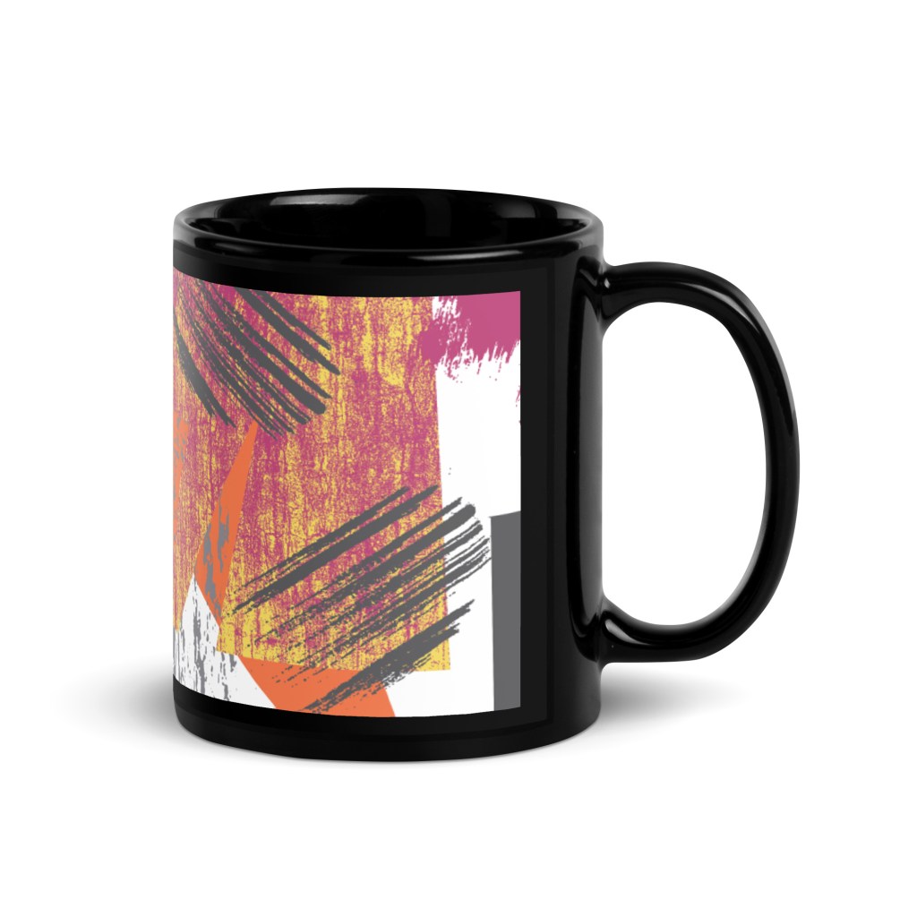 Black Glossy Mug