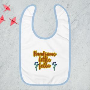 Embroidered Baby Bib