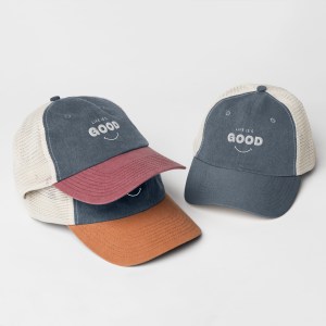 Pigment-dyed cap Pigment-dyed cap