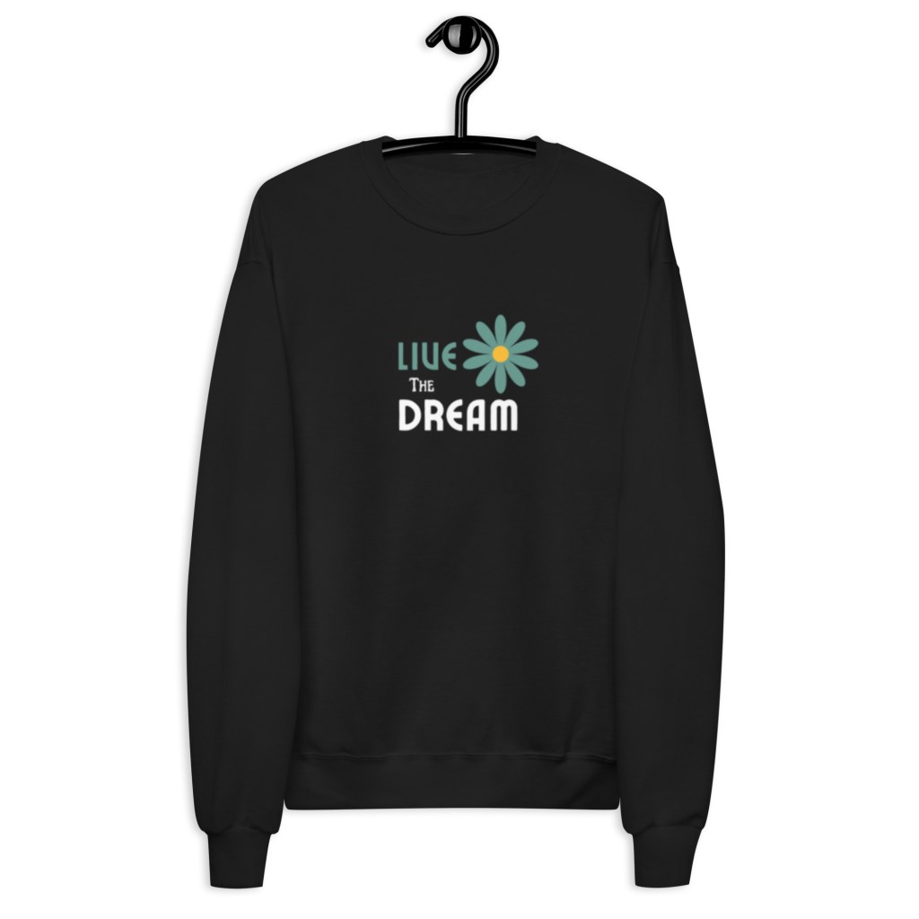 Unisex fleece sweatshirt