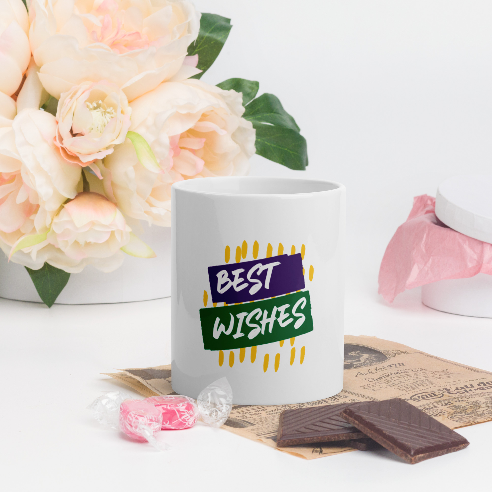 White glossy mug - Image 3