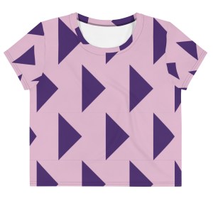 All-Over Print Crop Tee