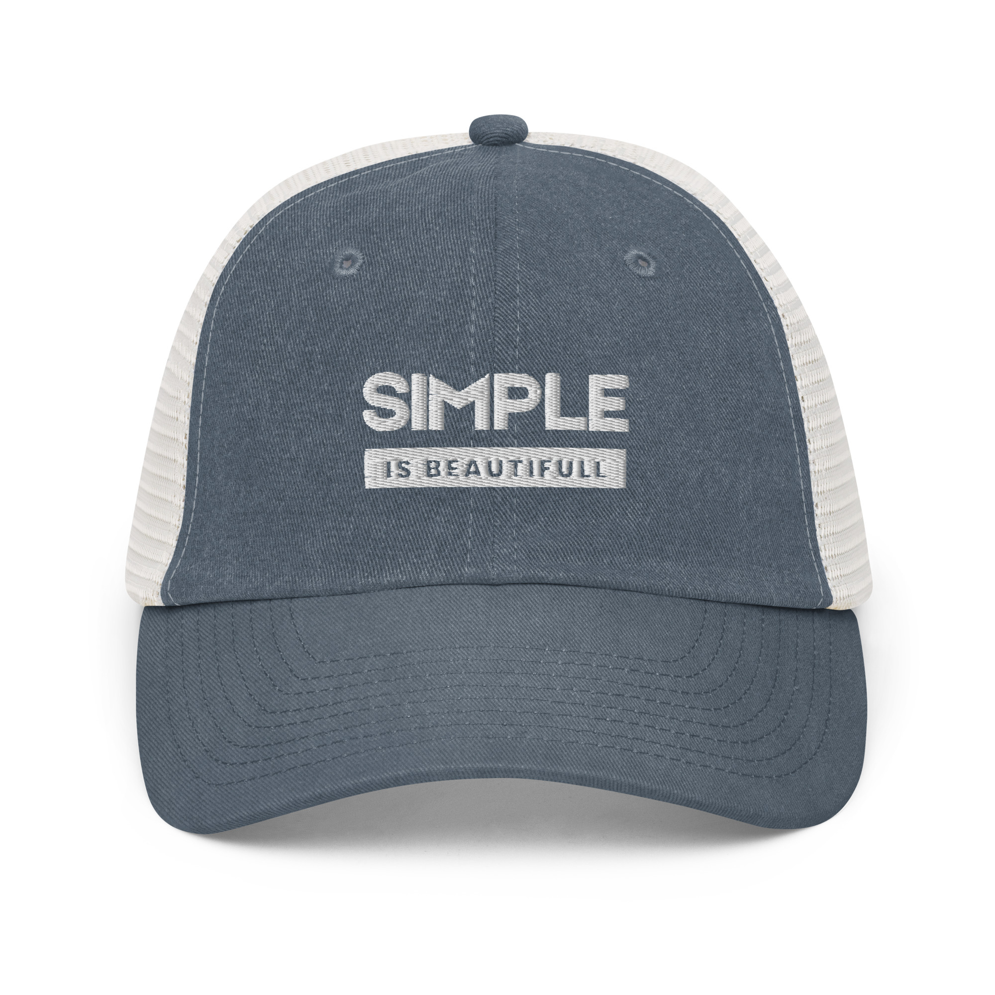 Pigment-dyed cap